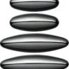 Herlitz Magnete Ellipse Just Black, 6 Stück -Spielzeugladen 24042042 01