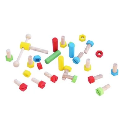 LEO & EMMA Werkbank Holz Kinderwerkbank Mit Werkzeug Aus Holz, Blau Lackiert, 50tlg 5 LEO & EMMA Werkbank Holz Kinderwerkbank Mit Werkzeug Aus Holz, Blau Lackiert, 50tlg – Bild 3