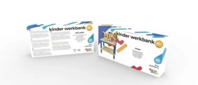 LEO & EMMA Werkbank Holz Kinderwerkbank Mit Werkzeug Aus Holz, Blau Lackiert, 50tlg 7 LEO & EMMA Werkbank Holz Kinderwerkbank Mit Werkzeug Aus Holz, Blau Lackiert, 50tlg – Bild 5