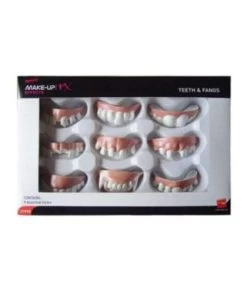 Smiffys™ Gebisse 9 Stück Kinder-Make-up