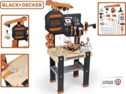 Smoby Black+Decker Werkbank Mit Kran -Spielzeugladen 24942966 02