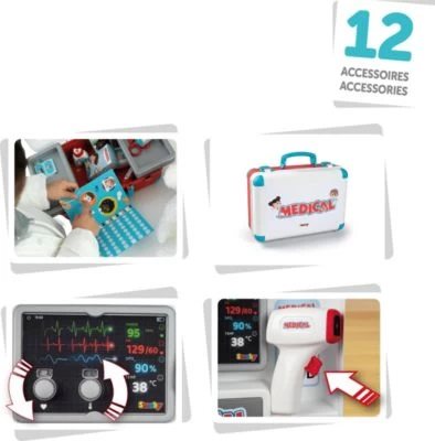 Smoby Großer Notarzt-Koffer 4 Smoby Großer Notarzt-Koffer – Bild 2