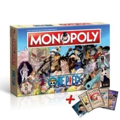 Winning Moves Monopoly One Piece + Postkarten 5er Pack