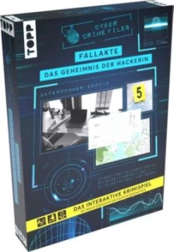 Frechverlag Cyber Crime Files - Fallakte: Das Geheimnis Der Hackerin - Das Geniale Krimispiel Mit über 30 Beweismitteln