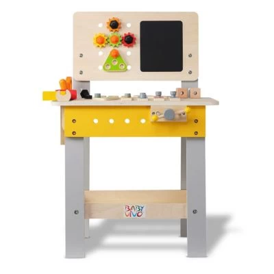 Baby Vivo Spielwerkbank Mit Tafel Und 39 Tlg. Zubehör - Bob 3 Baby Vivo Spielwerkbank Mit Tafel Und 39 Tlg. Zubehör - Bob