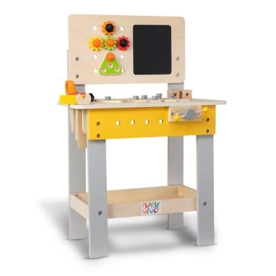 Baby Vivo Spielwerkbank Mit Tafel Und 39 Tlg. Zubehör - Bob 5 Baby Vivo Spielwerkbank Mit Tafel Und 39 Tlg. Zubehör - Bob – Bild 3