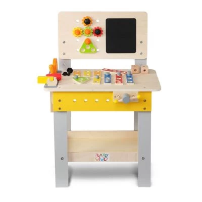 Baby Vivo Spielwerkbank Mit Tafel Und 39 Tlg. Zubehör - Bob 6 Baby Vivo Spielwerkbank Mit Tafel Und 39 Tlg. Zubehör - Bob – Bild 4