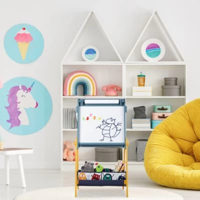 Relaxdays Kinder Standtafel Mit Zubehör 4 Relaxdays Kinder Standtafel Mit Zubehör – Bild 2