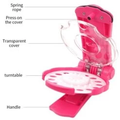 Vicabo Haar Glitzer Hefter Maschine Haarschmuck-Set Bedazzler Glam Styling-Werkzeug Mit 180 Haar-Edelsteinen Frisiersets Für Mädchen 12 Vicabo Haar Glitzer Hefter Maschine Haarschmuck-Set Bedazzler Glam Styling-Werkzeug Mit 180 Haar-Edelsteinen Frisiersets Für Mädchen -Spielzeugladen 27230781 05