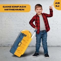 Coemo Kinder Werkbank Ulli - Werkzeugbank Kinder Mit Werkzeug Und Bauteilen - Schrauben, Sägen, Hämmern -Spielzeugladen 27450801 04