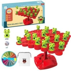 Vicabo Frog Balance Tree Frosch Balance Spielzeug Brettspiele Für Kinder