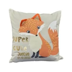 CreaDesign Kinder Kissen Kuschelkissen Fuchs Mit Name Personalisiert -Spielzeugladen 27796268 03