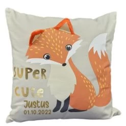 CreaDesign Kinder Kissen Kuschelkissen Fuchs Mit Name Personalisiert -Spielzeugladen 27796268 05