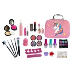 Vicabo Schminkset Make-up Einhorn Kinder-Make-up Für Mädchen