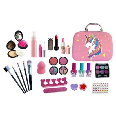 Vicabo Schminkset Make-up Einhorn Kinder-Make-up Für Mädchen 3 Vicabo Schminkset Make-up Einhorn Kinder-Make-up Für Mädchen