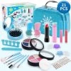 Vicabo Schminkset Make-up 21 Stück Kinder-Make-up Für Mädchen