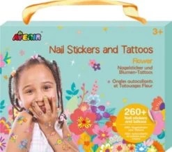 Carletto Nagelsticker & Tattoos Blumen