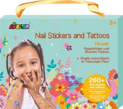 Carletto Nagelsticker & Tattoos Blumen 3 Carletto Nagelsticker & Tattoos Blumen
