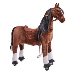 PONNIE Mechanisches Pferd Auf Rollen Happy M