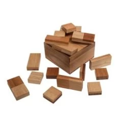 ROMBOL I-QUBE (Fred Horn, Niederlande, 2005), Gesellschaftsspiel Für 2 Personen, Familienspiel, Brettspiel, Gesellschaftsspiel Aus Holz