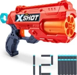 X-Shot - Excel Reflex 6 Blaster Mit Darts