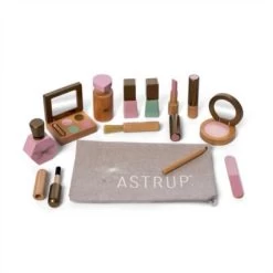 By ASTRUP Schminkset Aus Holz – Make-Up-Artist
