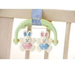 TOLO 80023 - Baby Bunny Rocker - Tanzende Häschen Mit Spiegel Und Kugeln, 15.8 X 5.3 X 11 Cm 7 TOLO 80023 - Baby Bunny Rocker - Tanzende Häschen Mit Spiegel Und Kugeln, 15.8 X 5.3 X 11 Cm -Spielzeugladen 28975240 03