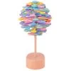 Syntek Spinnspielzeug Aus Holz Drehbarer Lollipop Aus Holz, Kreatives Ornament