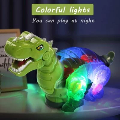Vetaka Dinosaurier Mit Licht Und Musik,1 Stück,Farbe Zufällig Für Kinder 6 Vetaka Dinosaurier Mit Licht Und Musik,1 Stück,Farbe Zufällig Für Kinder – Bild 4