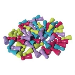 GICO 60 Halmakegel 24x12 Aus Holz In 4 Pastellfarben 2133