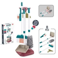 Syntek Reinigungsset Für Kinderspielzeug Kinderspielplatz-Simulator Staubsauger Mini-Reinigungswerkzeug 6er-Set -Spielzeugladen 29571335 02