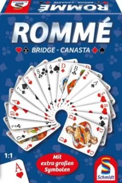Schmidt Spiele Rommé - Bridge - Canasta