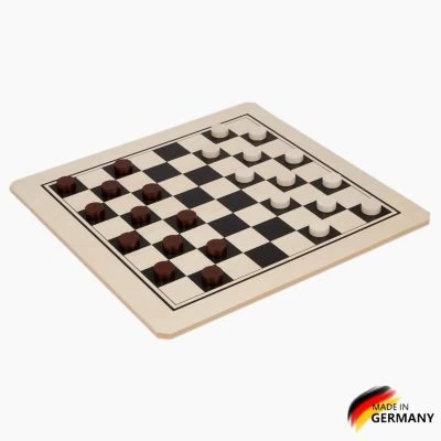 Goki XXL Spiele-Set Dame Und Mühle 4 Goki XXL Spiele-Set Dame Und Mühle – Bild 2