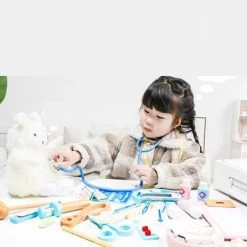 Epik Kinder Arzt Spielzeug Aus Holz Simuliertes Kleines Arzt Spielzeugset Aus Holz Für Kinder -Spielzeugladen 30209030 03