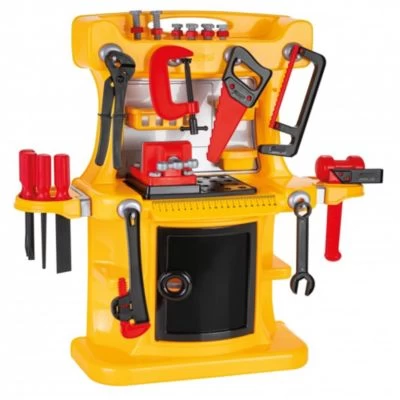 Kinder-Werkbank Lux 03538 Mit Kinderwerkzeug 50-teilig, Hammer, Schrauben Kinderwerkzeug 3 Kinder-Werkbank Lux 03538 Mit Kinderwerkzeug 50-teilig, Hammer, Schrauben Kinderwerkzeug