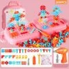Enbaoxin Simulation Schraube Toolbox Bohrmaschine DIY Praktische Demontage Bohrmaschine Montage Puzzle Kinderspielzeug Kinder DIY Demontage Montage Puzzlespiel Simulation DIY Kinderspielzeug Zum Zerlegen Und Z -Spielzeugladen 30244928 01