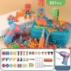 Enbaoxin Elektrische Bohrmaschine DIY Demontage Und Montage Puzzle Spielzeugkiste Für Kinder Simulierter Schraubwerkzeugkasten Für Kinder -Spielzeugladen 30245013 01