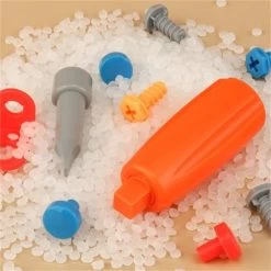 Enbaoxin Elektrische Bohrmaschine DIY Demontage Und Montage Puzzle Spielzeugkiste Für Kinder Simulierter Schraubwerkzeugkasten Für Kinder -Spielzeugladen 30245013 03