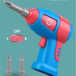 Enbaoxin Elektrische Bohrmaschine DIY Demontage Und Montage Puzzle Spielzeugkiste Für Kinder Simulierter Schraubwerkzeugkasten Für Kinder -Spielzeugladen 30245013 04