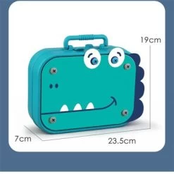 Enbaoxin Elektrische Bohrmaschine DIY Demontage Und Montage Puzzle Spielzeugkiste Für Kinder Simulierter Schraubwerkzeugkasten Für Kinder -Spielzeugladen 30245013 05