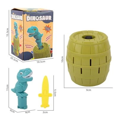 Syntek Tricky Dinosaurier Barrel Spiel Party-Spiele Lustige Neuheit Kinder Kinder Lustige Glück Spiel 7 Syntek Tricky Dinosaurier Barrel Spiel Party-Spiele Lustige Neuheit Kinder Kinder Lustige Glück Spiel – Bild 5