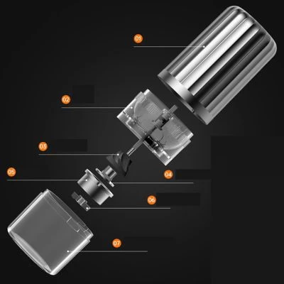 Brighten Kabelloser Haushaltsschleifer Elektrische Kaffeemühle 5 Brighten Kabelloser Haushaltsschleifer Elektrische Kaffeemühle – Bild 3