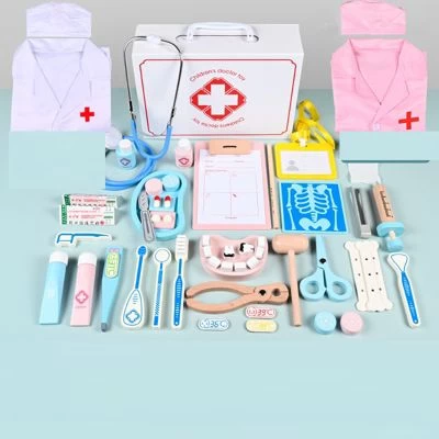Brighten Simuliertes Kleines Arzt Spielzeugset Aus Holz Für Kinder Holzspielhaus Für Kinder 3 Brighten Simuliertes Kleines Arzt Spielzeugset Aus Holz Für Kinder Holzspielhaus Für Kinder