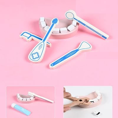 Brighten Simuliertes Kleines Arzt Spielzeugset Aus Holz Für Kinder Holzspielhaus Für Kinder 6 Brighten Simuliertes Kleines Arzt Spielzeugset Aus Holz Für Kinder Holzspielhaus Für Kinder – Bild 4