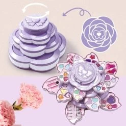 Epik Waschbare Drehbarer Schminkkoffer Für Kinder Kinder Kosmetik Make-up Koffer -Spielzeugladen 30449024 04