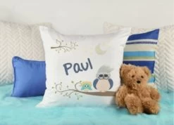 CreaDesign Dekokissen Kinder 40 X 40 Cm Eule Mit Name Personalisiert -Spielzeugladen 30449819 04