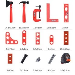 Syntek Werkzeugkasten Für Kinder Simulation Wartungswerkzeug Bohrmaschine Schraubendreher Reparatur Spielhaus Kinderspielzeug 13 Syntek Werkzeugkasten Für Kinder Simulation Wartungswerkzeug Bohrmaschine Schraubendreher Reparatur Spielhaus Kinderspielzeug -Spielzeugladen 30456015 06