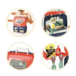 Decome Kinderspielhaus Spielzeugtasche Mädchen-Simulationsset Spielzeugkiste -Spielzeugladen 30520210 03