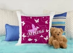 CreaDesign Dekokissen Kinder 40 X 40 Cm Schmetterling Brombeere Mit Name Personalisiert 11 CreaDesign Dekokissen Kinder 40 X 40 Cm Schmetterling Brombeere Mit Name Personalisiert -Spielzeugladen 30544248 04