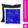 CreaDesign Dekokissen Kinder 40 X 40 Cm Traum Blau Mit Name Personalisiert -Spielzeugladen 30544705 01